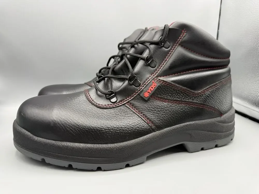 YDS Safety Military Police Footwear and Outwear Black Work Boots Men’s Size 10